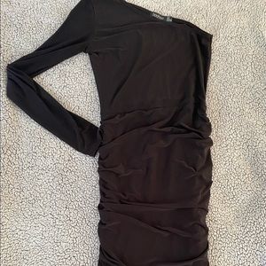 One shoulder dress